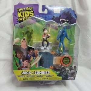 The Last Kids On Earth Toys Jack Action Figure 2.5" - Hero Pack Playset